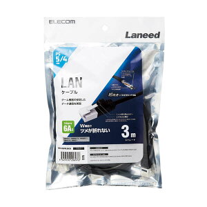 GR LANP[u PS5 3m CAT6A c܂Ȃ ubN ELECOM