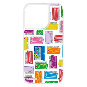 iPhone 14 Pro スマホ ケース カバー モンスターズインク ドア ラメ グリッター キラキラ Monstersinc マイク サリー シルバー Disney ディズニー キャラクター グッズ ランド シー 動く 液体 スノード