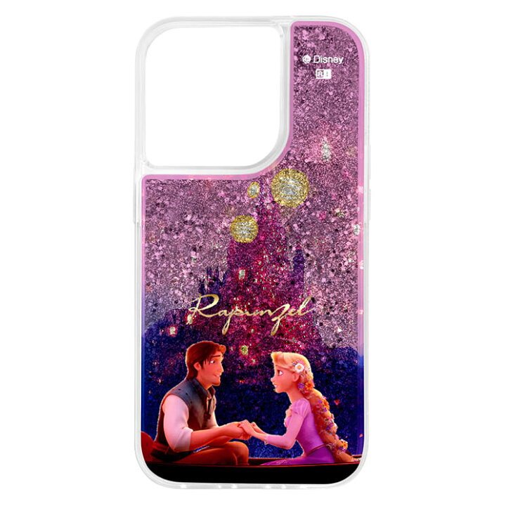 楽天市場 Iphone 14 Pro スマホ ケース カバー 塔の上の ラプンツェル ラメ グリッター キラキラ 映画 城 プリンセス 髪長姫 アニメ Disney ディズニー キャラクター グッズ ランド シー 動く 液体 スノードーム クロスロード 楽天市場店