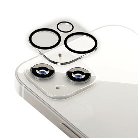 iPhone 14 14Plus カメラ フィルム クリア 透明 一体型 フル プロテクター 保護 レンズ シート スマホ フィルム シート アイフォン アイホン プラス PGA PG-22RCLG01CL