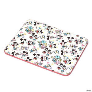 カナヘイ ディズニー マウスパッド ミッキー & フレンズ 総柄 キャラクター グッズ ミニー ドナルド デイジー LINE スタンプ クリエイター マット イラスト デザイン 画 ゆるい じんわり シュ