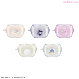 サンリオ Air Pods Pro ケース マイメロディ クロミ キキララ シナモロール タキシードサム ジェムケース クリア ジュエル キャラクター グッズ 宝石 キラキラ おしゃれ かわいい エアポッズ プ