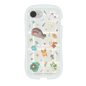 �|�P���� iPhone16e �P�[�X �N���A ���� ���т� �J���g�[�n�� �o���f�A�n�� �L�����N�^�[ �O�b�Y �X�}�z �J�o�[ �G�A�N�b�V���� �n�C�u���b�h �ϏՌ� iPhone 2025 6.1inch 1�� �A�C�z�� �A�C�t�H�� Crys