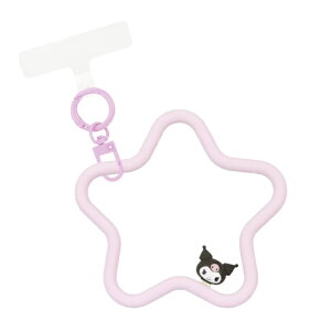 サンリオ スマホ ハンドストラップ キーホルダー ハローキティ マイメロディ クロミ シナモロール シリコン ブレスレット ストラップホルダー キャラクター グッズ シルエット ラインアー