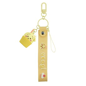 ちいかわ ストラップ スマホ キャラクター グッズ ハチワレ うさぎ モモンガ 3D マスコット 立体 アクセサリー チャーム キーホルダー CK-50