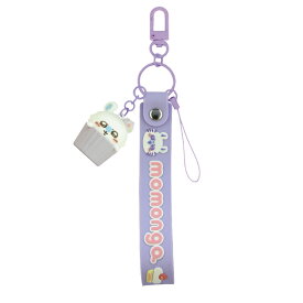 ちいかわ ストラップ スマホ キャラクター グッズ ハチワレ うさぎ モモンガ 3D マスコット 立体 アクセサリー チャーム キーホルダー CK-50