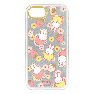 ~btB[ iPhone16e P[X NA Miffy LN^[ ObY X}z Jo[ Jt[ Ci[V[gtdl iPhone 2025 6.1inch 1 ACz ACtH CameraFrame MF-622