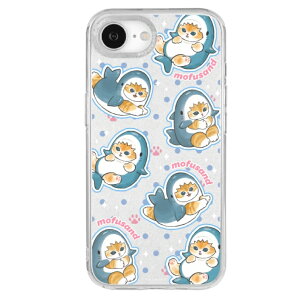 iPhone 17e 16e �P�[�X �N���A mofusand �T���ɂ�� �N���[���\�[�_�ɂ�� �L �L�����N�^�[ �O�b�Y �X�}�z �J�o�[ �J�����t���[�� �C���i�[�V�[�g�t�d�l iPhone 17e 16e �A�C�z�� �A�C�t�H�� CameraFrame MOF