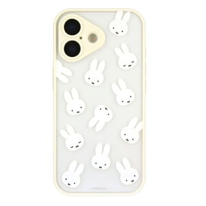~btB[ iPhone17 P[X NA  miffy LN^[ ObY X}z Jo[ GANbV nCubh ϏՌ iPhone 2025 6.3inch 2 ACz ACtH }bgNA MF-626