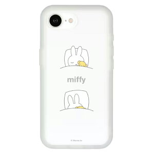 �~�b�t�B�[ iPhone17e iPhone16e �P�[�X �N���A ������ miffy �L�����N�^�[ �O�b�Y �X�}�z �J�o�[ �G�A�N�b�V���� �n�C�u���b�h �ϏՌ� 6.1inch 1�� �A�C�z�� �A�C�t�H�� �}�b�g�N���A MF-676