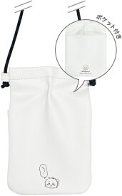 ちいかわ スマホ ポーチ ショルダー ハチワレ うさぎ キャラクター グッズ スマホ ミニ バッグ ミニショルダー バッグ ななめがけ IIIIpocket スマートフォンポーチ CK-16