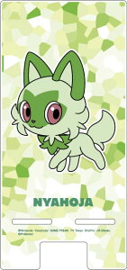 ポケモン アクリル スマホスタンド ニャオハ ホゲータ クワッス パモ キャラクター グッズ アクスタ スマホ置き 卓上 デスク インテリア モバイル スタンド スマホ 立て POKE-859