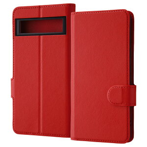 Google Pixel 7a 手帳型ケース ブラック ネイビー レッド PUレザー 耐衝撃 スマホ ケース レザー 無地 シンプル カードポケット スタンド 革 皮 合皮 レザー フェイクレザー RT-GP7AELC1