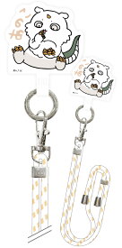 ちいかわ スマホ ショルダーストラップ ストラップホルダー ハチワレ うさぎ モモンガ ラッコ くりまんじゅう キャラクター グッズ 全機種対応 iPhone AQUOS Android 携帯 スマホ 挟むだけ 便利 携帯ストラップ ショルダー ホルダー セット 斜めがけ ネックストラップ CK-06