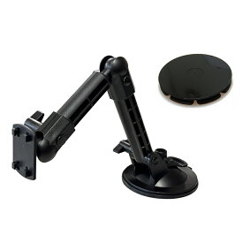 ゲル状吸盤スタンド カーナビ ポータブルナビ ディスプレイオーディオ用 汎用モデル DMOP-LST02 3軸アーム オンダッシュ フローティング スタンド スタンドプレート付属（当店対応機種：DPLAY-1036）DreamMaker