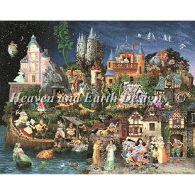 クロスステッチ キット Mini Faery Tales 25ct - HAED(Heaven And Earth Designs) 上級者 全面刺し