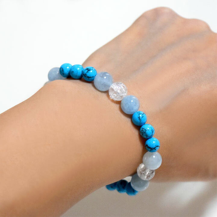 天然】アクアマリン バングル たけりゃ 44.9g 