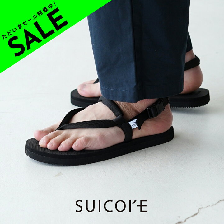 スイコック SUICOKE カタ-2 KAT-2 バックストラップ トング サンダル フラットサンダル メンズ レディース OG-097-2 送料無料 Crouka LR クローカ エルアール