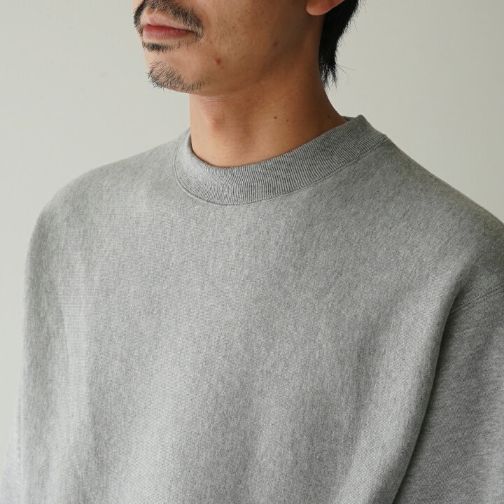 楽天市場】モクティ mocT ヘビーフリース クルーネック プルオーバー 