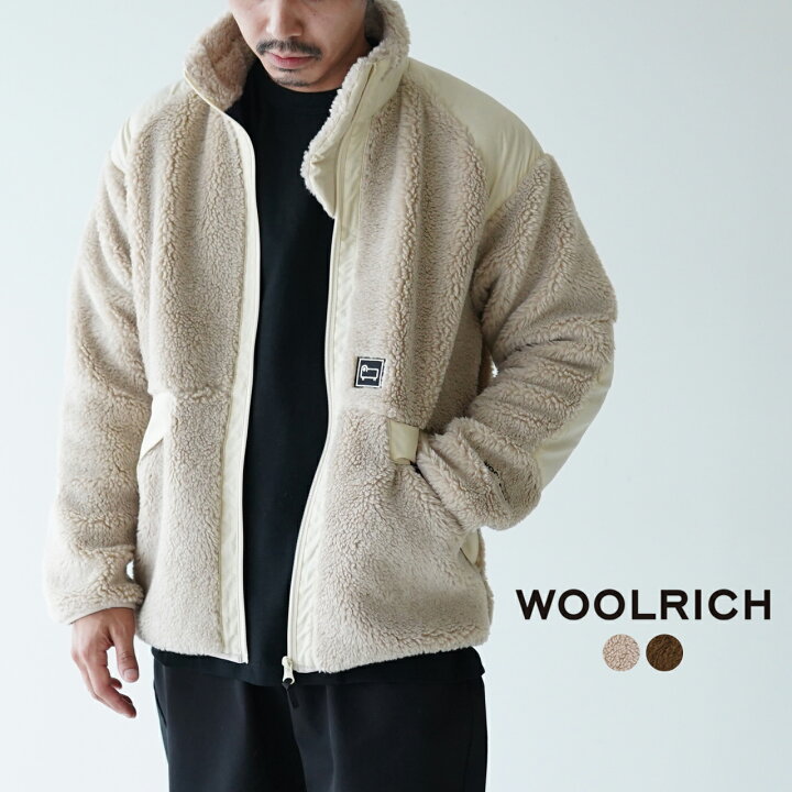 楽天市場】ウールリッチ WOOLRICH テラ パイルフリース ジャケット 