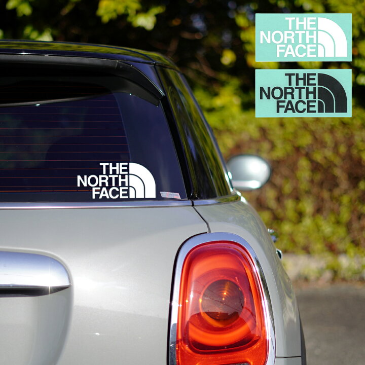 楽天市場 ノースフェイス ノースフェイス カッティングステッカー ブランドロゴ シール Tnf Cutting Sticker メンズ ホワイト ブラック Nn313 メール便可 0322 Crouka Lr クローカ エルアール