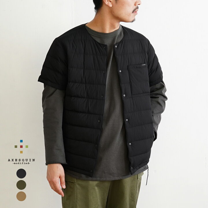 楽天市場】アクシーズクイン ダウン Tシャツ メンズ クルーネック 