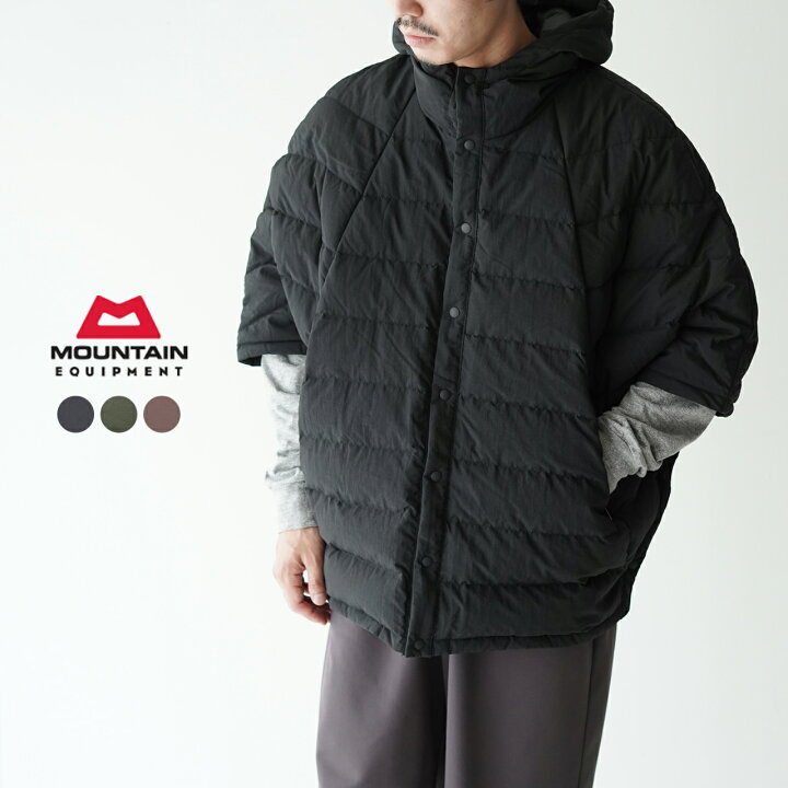 マウンテンイクイップメント MOUNTAIN EQUIPMENT ダウン ポンチョ DOWN PONCO メンズ レディース 2022秋冬 427161 送料無料 0807 Crouka LR クローカ エルアール