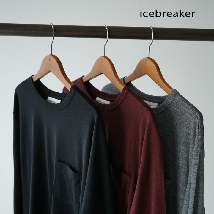 楽天市場】アイスブレイカー Icebreaker ロングスリーブ ポケット 