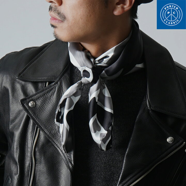 楽天市場】ポータークラシック PORTER CLASSIC シルク スカーフ  