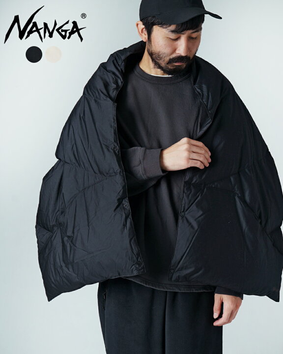 楽天市場】【SALE！20%OFF】ナンガ NANGA ダウン ポンチョ マフラー 