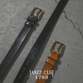 ジャベツクリフ JABEZ CLIFF レザーベルト STIRRUP BELT 2.8cm メンズ レディース【送料無料】1121