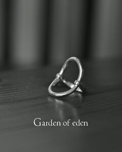 �K�[�f���I�u�G�f�� GARDEN OF EDEN �I�[�o�������O �����Y ���f�B�[�X OVAL RING �V���o�[925 �{�����[�� �w�� �A�N�Z�T���[ �� 22AW078 �M�t�g