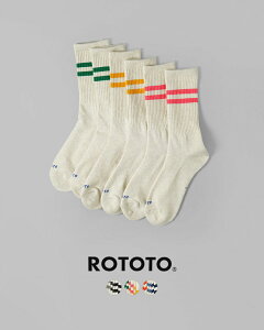 ���g�g ROTOTO �N���V�b�N �A�X���`�b�N 3�p�b�N �N���[�\�b�N�X CLASSIC ATHLETIC 3PACK CREW SOCKS �C�� �u���b�N �O���[ �C�G���[ �s���N �O���[�� ���b�h �u���[ �l�C�r�[ �����Y ���f�B�[�X R1575 �M�t