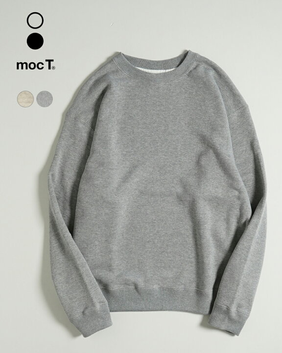 楽天市場】【SALE！50%OFF】モクティ mocT スウェット クルーネック 