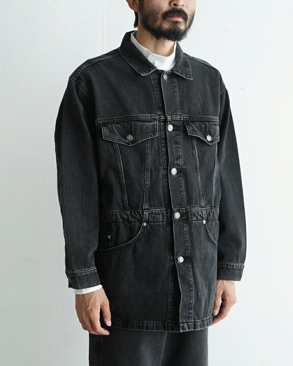 楽天市場】【SALE！50%OFF】オアスロウ orslow デニム ハーフ コート 