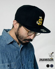 ジャンクソン JHANKSON JSキャップ JS CAP 帽子 ネイビー ブラック 紺 黒 メンズ レディース 24031【送料無料】0321 xp10