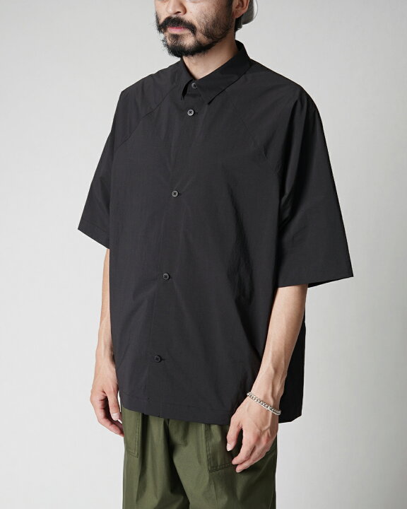 スティルバイハンド STILL BY HAND シャツ shirts 変形スリーブシャツ 羽織り ネイビー ブラック 紺 黒 メンズ SH02242 送料無料 0525 Crouka LR クローカ エルアール
