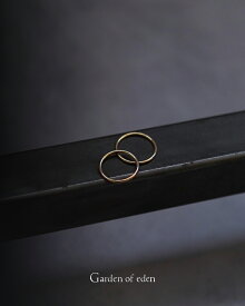 ガーデンオブエデン GARDEN OF EDEN 9Kミニマルリング メンズ レディース 9K minimal ring (1.5mm) 指輪 アクセサリー ゴールド 25SS83 0721