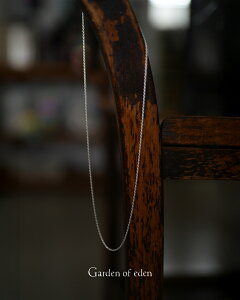 �K�[�f���I�u�G�f�� GARDEN OF EDEN ���[�v�`�F�[���l�b�N���X 50cm �����Y ���f�B�[�X ROPE CHAIN NECKLACE �V���o�[925 �A�N�Z�T���[ �W���G���[ �v���[���g ED25AW-015 0721