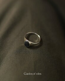 ガーデンオブエデン GARDEN OF EDEN オーバルシグネットリング(S) メンズ レディース Oval signet ring(S) Net work jasper シルバー925 指輪 アクセサリー 天然石 パワーストーン ジュエリー ギフト ED25AW-119 0802