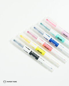 psG eBO PAPIER TIGRE tFgyZbg fI Y fB[X FELT PEN SET_DUO J[y }[J[ ML [ G Mtg ptduo-x6-001 0731