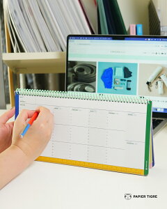 psG eBO PAPIER TIGRE EB[N[vi[ Y fB[X 1T WEEKLY PLANNER J_[ [ G ptph-007 Mtg ȃXy[X  X Kt fUCubN 0729