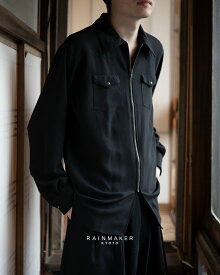 レインメーカー RAINMAKER メランジツイル ウエスタンシャツ メンズ MELANGE TWILL WESTERN SHIRT RM252-005 0916 xp10