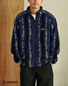 【最大10,000円OFFクーポン対象】グラミチ GRAMICCI リップルシェルパジャケット フリース メンズ RIPPLE SHERPA JACKET G5FU-J043 1020 xp10