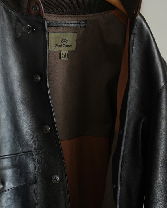 楽天市場】ナイジェル・ケーボン Nigel Cabourn A-1 JK ブラウンコア 
