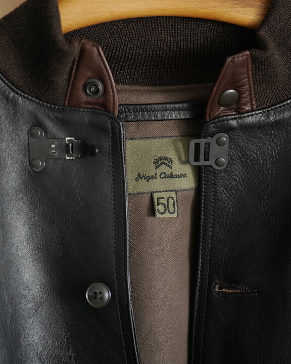 楽天市場】ナイジェル・ケーボン Nigel Cabourn A-1 JK ブラウンコア 