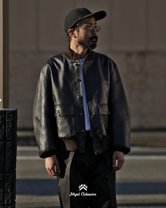 楽天市場】ナイジェル・ケーボン Nigel Cabourn A-1 JK ブラウンコア 