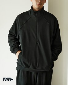【期間限定！15%OFFクーポン】ノーマルエキスパート NORMAL EXPERT 1/2 コットン ジャージー タイプ2 メンズ 1/2 COTTON JERSEY type 2 25f_NEX24-S02 プルオーバー ハイネック スウェット 裏起毛 1021 xp10