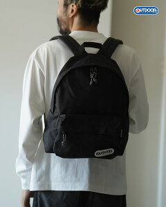 アウトドアプロダクツ OUTDOOR PRODUCTS デイパック MEDIUM メンズ レディース バックパック リュックサック 鞄 452U ギフト 軽量 耐久性 撥水性 耐水性 コーデュラ シンプル 15.4L 携行 旅行 ワンマイ