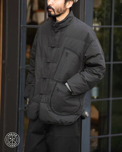 �|�[�^�[�N���V�b�N PORTER CLASSIC �E�F�U�[ �`���C�j�[�Y�_�E���W���P�b�g �����Y ���f�B�[�X WEATHER CHINESE DOWN JACKET PC-026-2441 1107